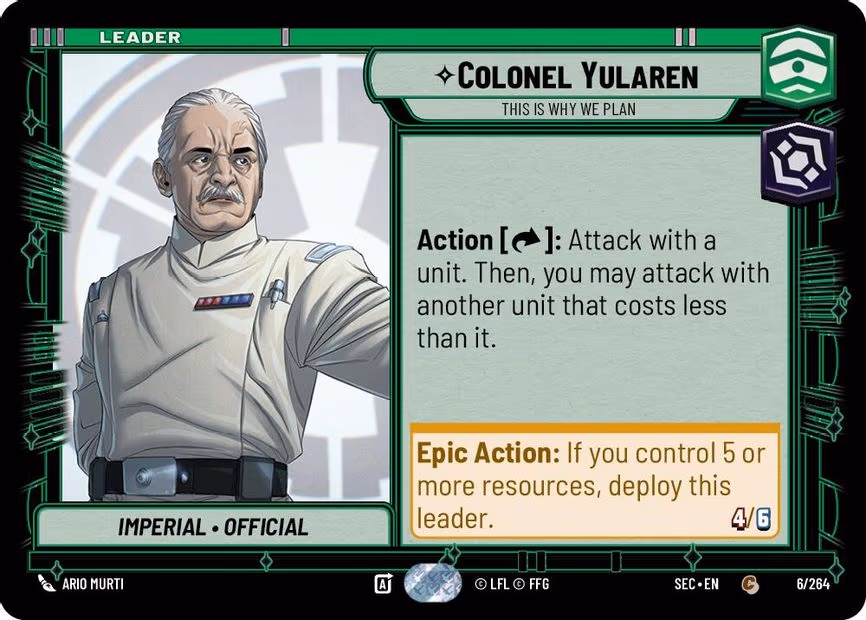 Colonel Yularen - This is Why We Plan - Common (6/264)