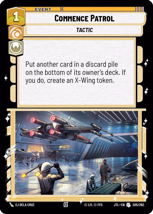 Commence Patrol - Uncommon (205/262)