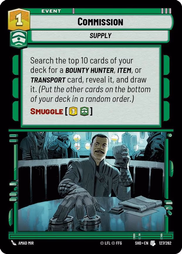Commission - Uncommon (127/262)