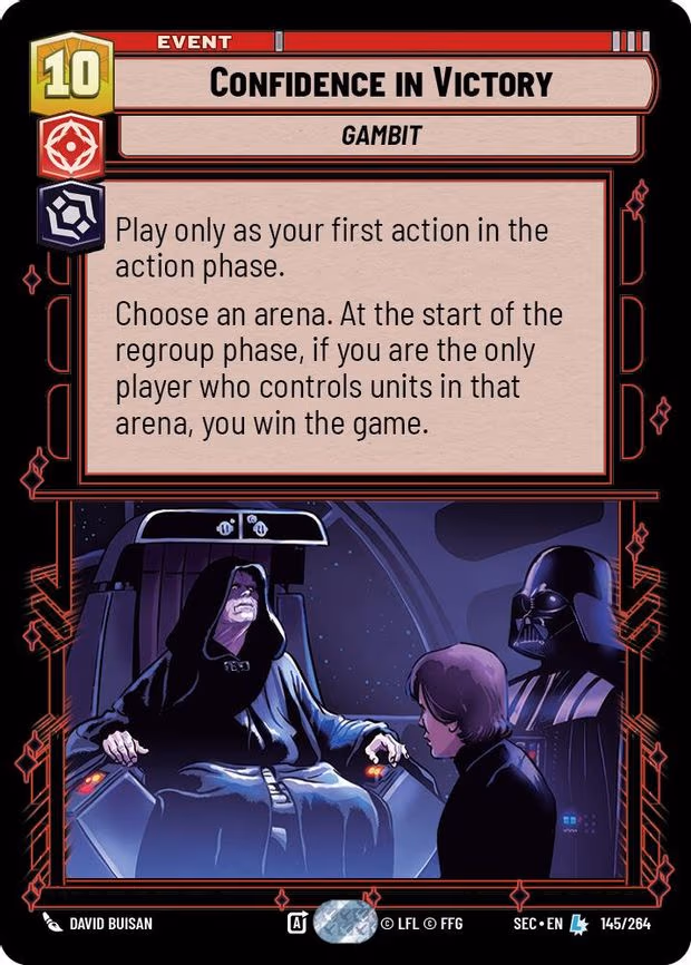 Confidence in Victory - Legendary (145/264)