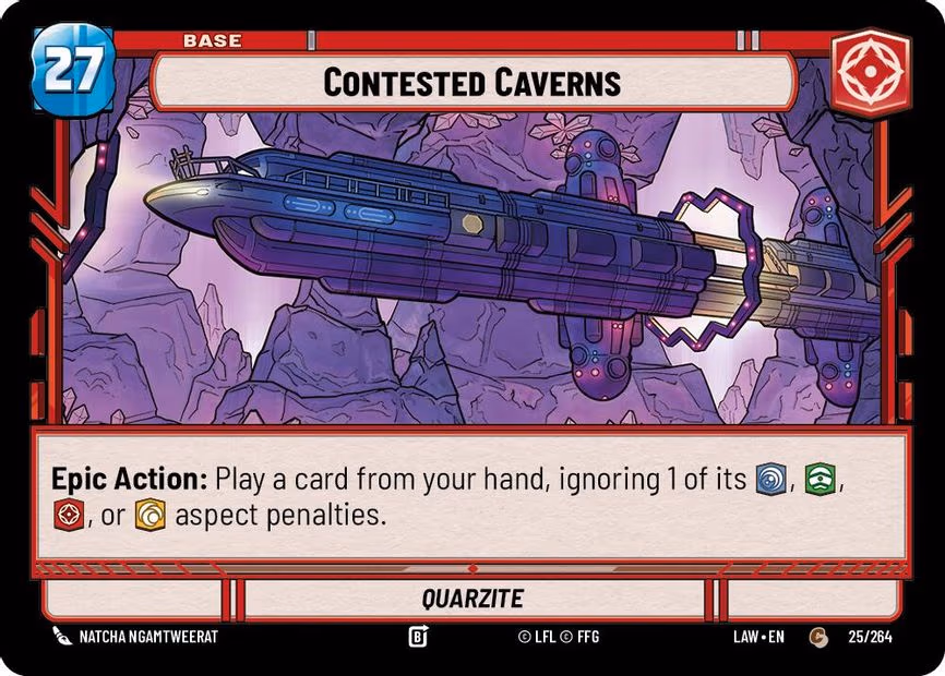 Contested Caverns // Shield - Common (25 // T03)