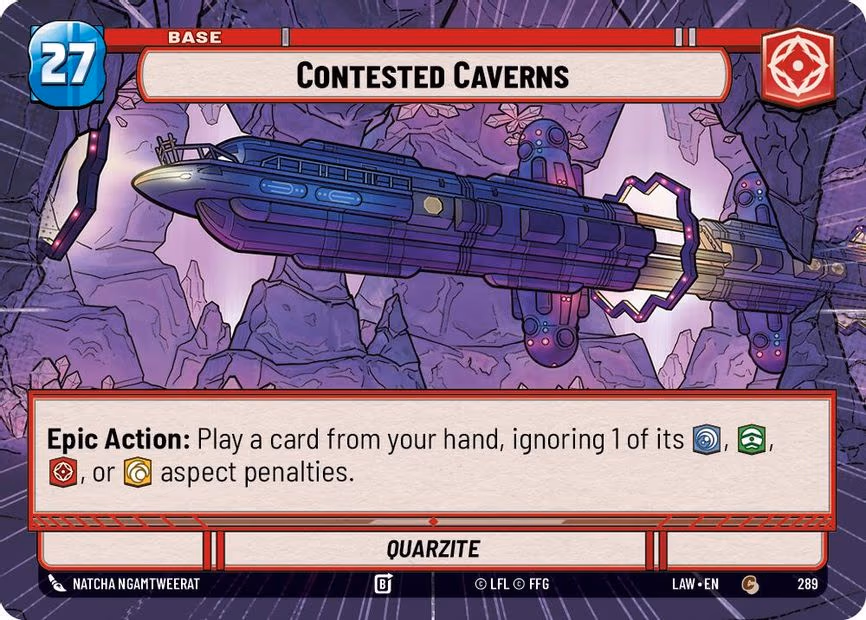 Contested Caverns // Shield - Common (289 // T06)