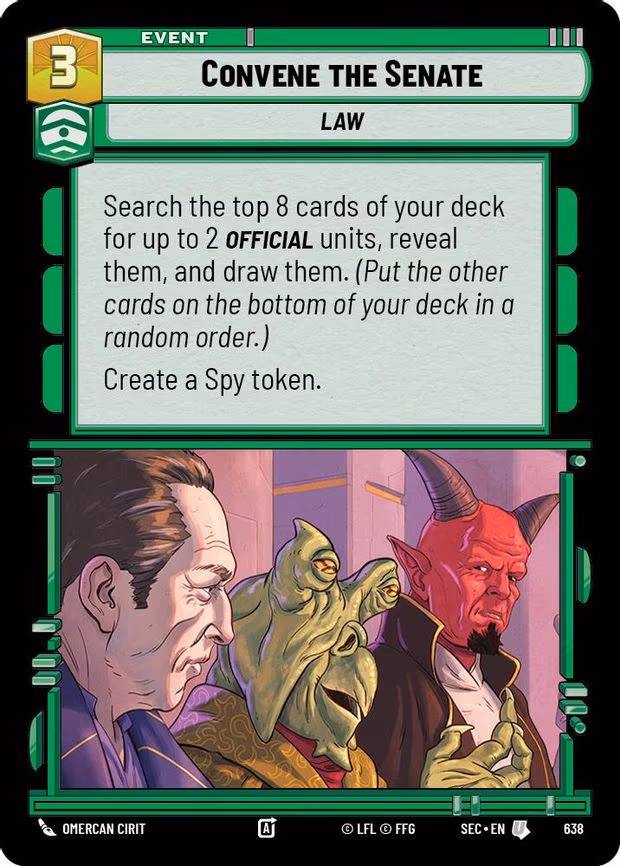 Convene the Senate - Uncommon (638)