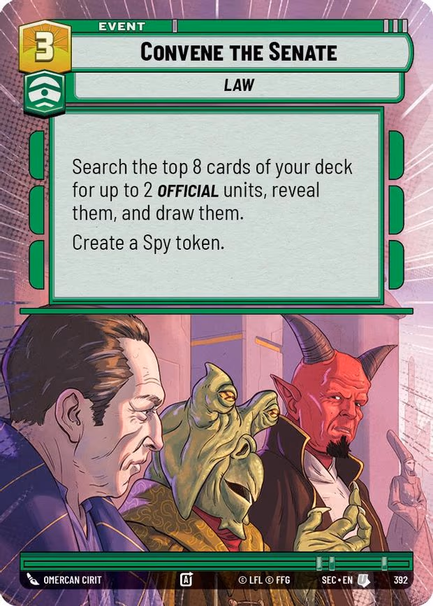 Convene the Senate - Uncommon (392)