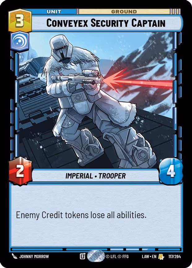 Conveyex Security Captain - Rare (117/264)