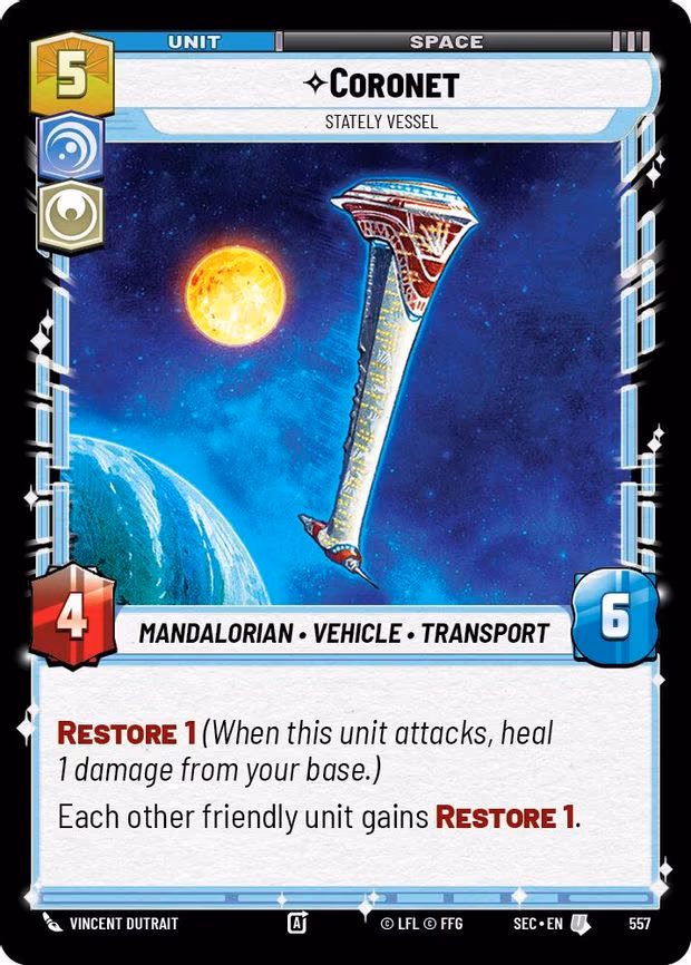 Coronet - Stately Vessel - Uncommon (557)