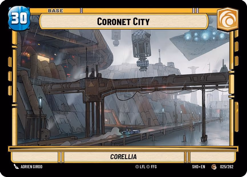 Coronet City // Shield - Common (025 // T02)