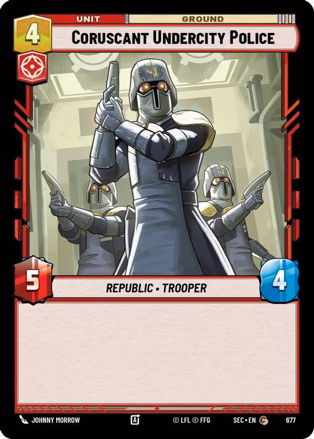 Coruscant Undercity Police - Common (167/264)