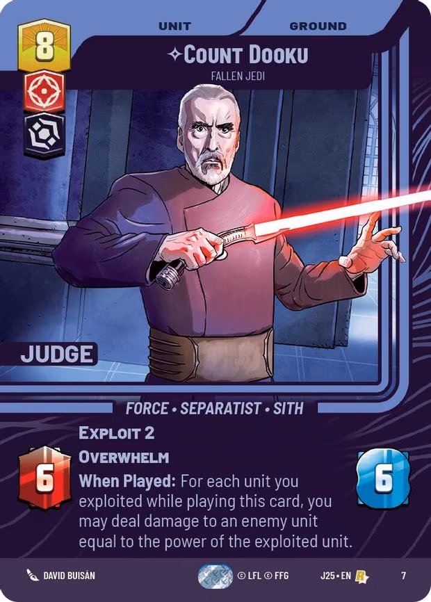 Count Dooku - Fallen Jedi