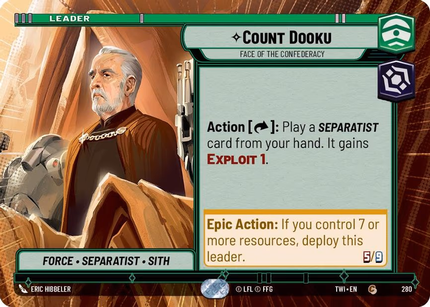Count Dooku - Face of the Confederacy
