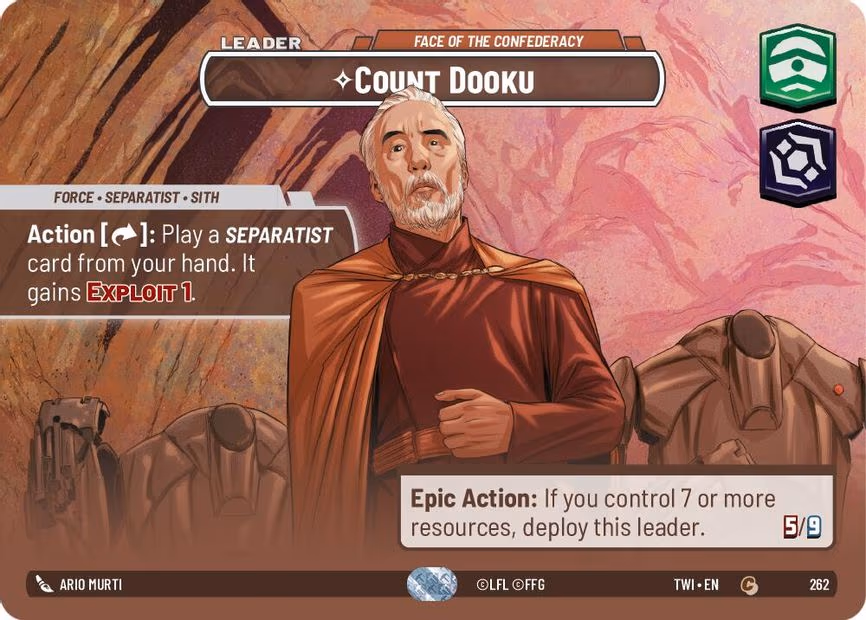 Count Dooku - Face of the Confederacy