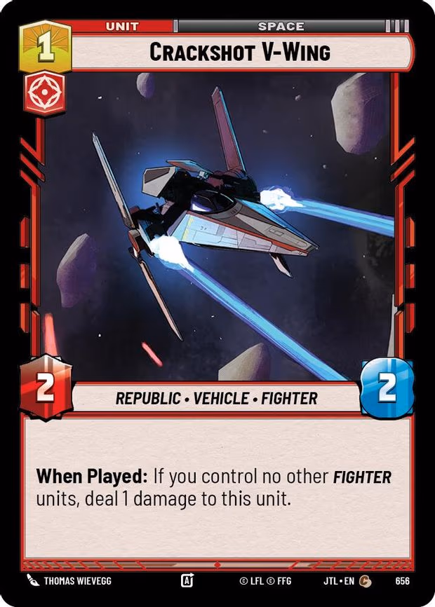 Crackshot V-Wing - Common (656)