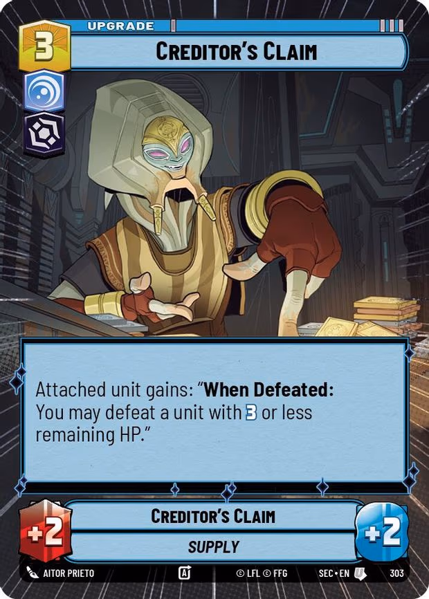 Creditor's Claim - Uncommon (303)