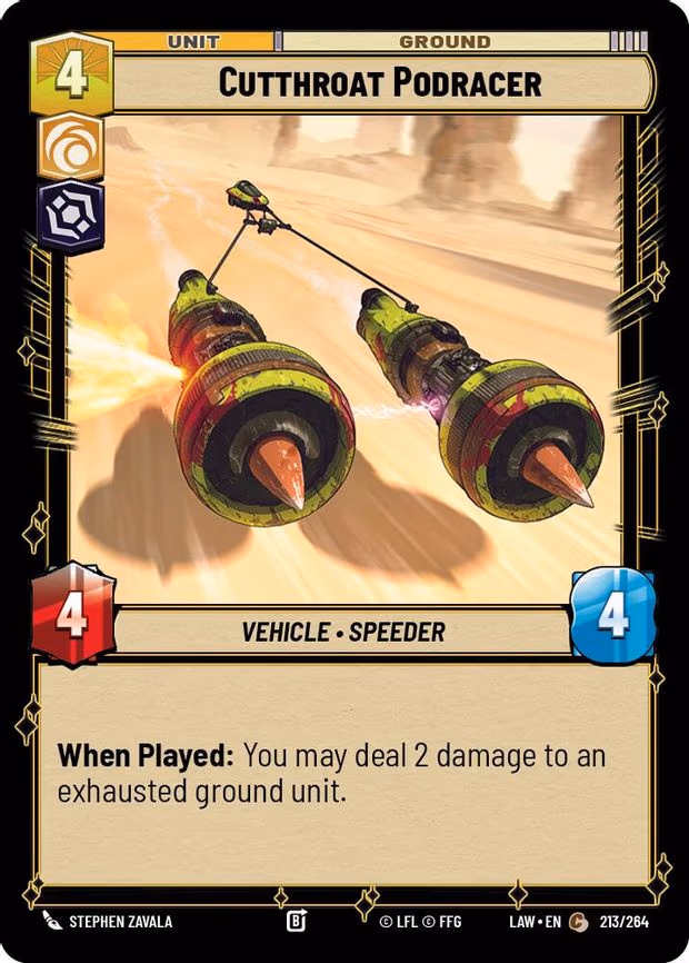 Cutthroat Podracer - Common (213/264)