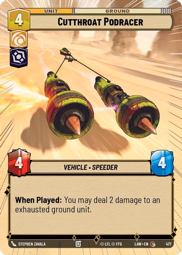Cutthroat Podracer - Common (477)