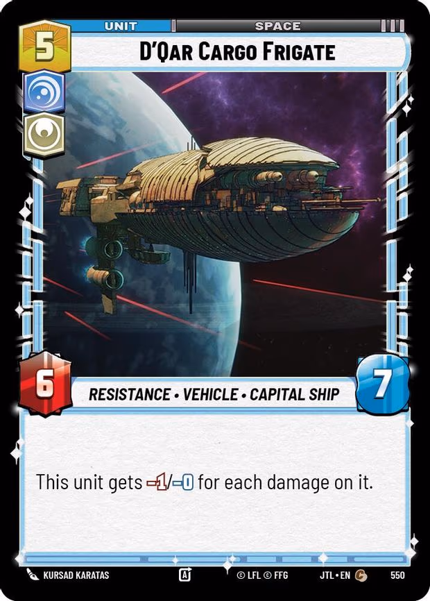 D'Qar Cargo Frigate - Common (550)