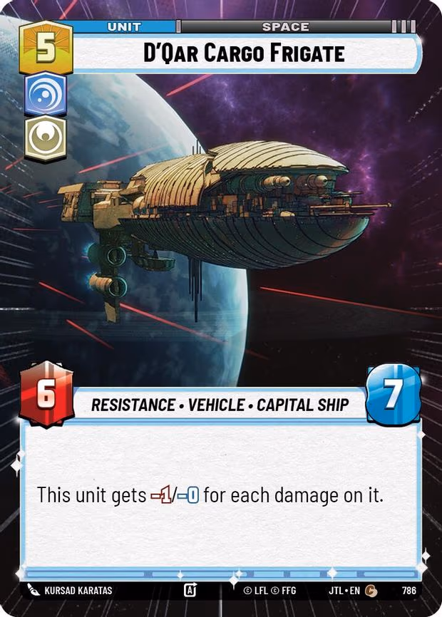 D'Qar Cargo Frigate - Common (786)