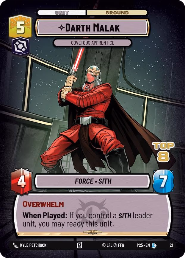 Darth Malak - Covetous Apprentice