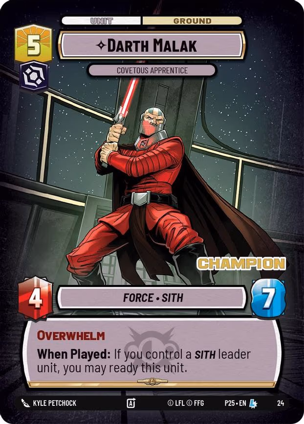 Darth Malak - Covetous Apprentice