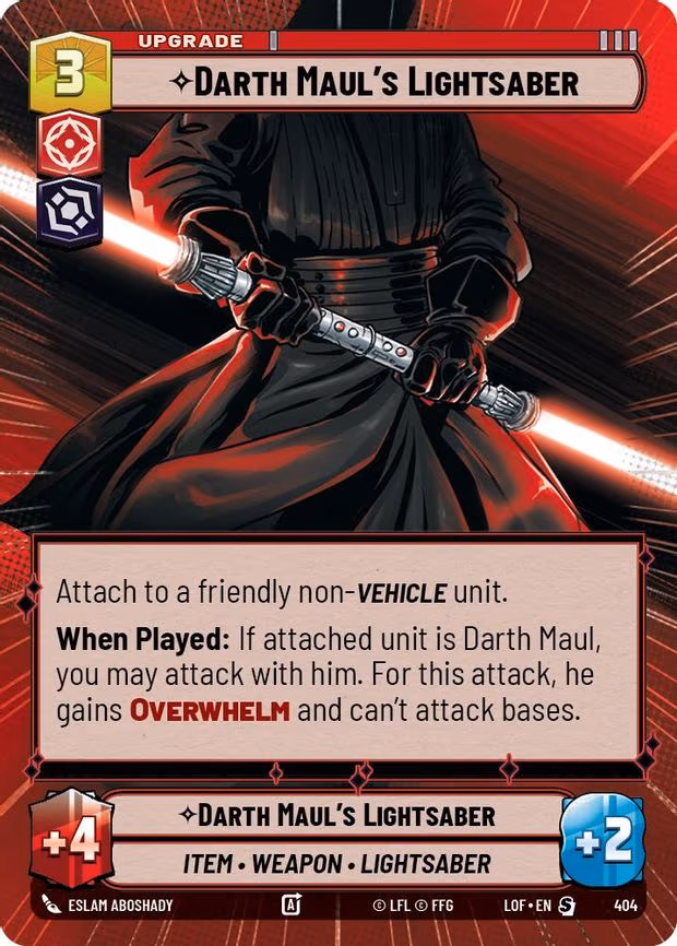 Darth Maul's Lightsaber