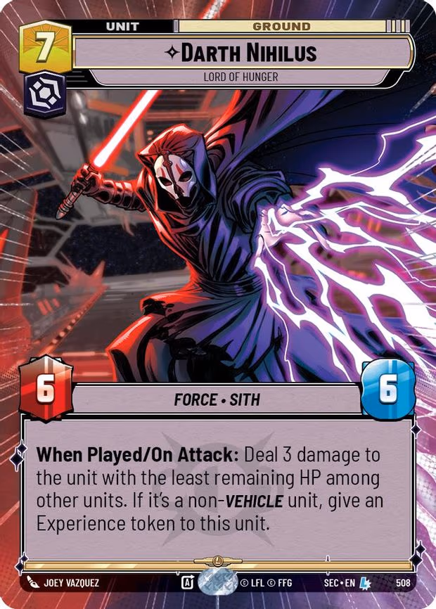 Darth Nihilus - Lord of Hunger