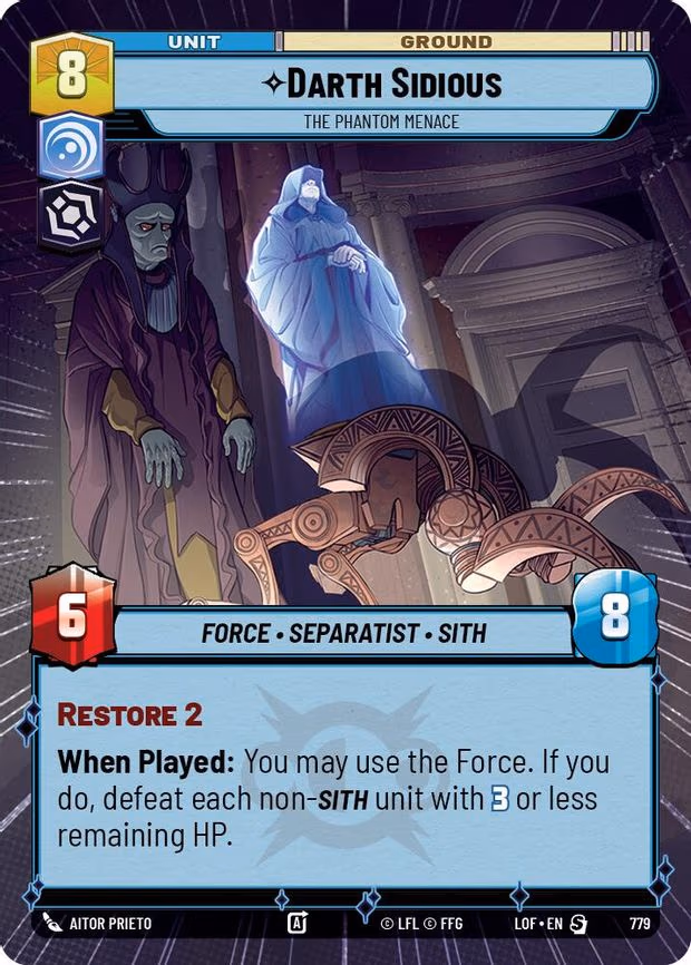 Darth Sidious - The Phantom Menace