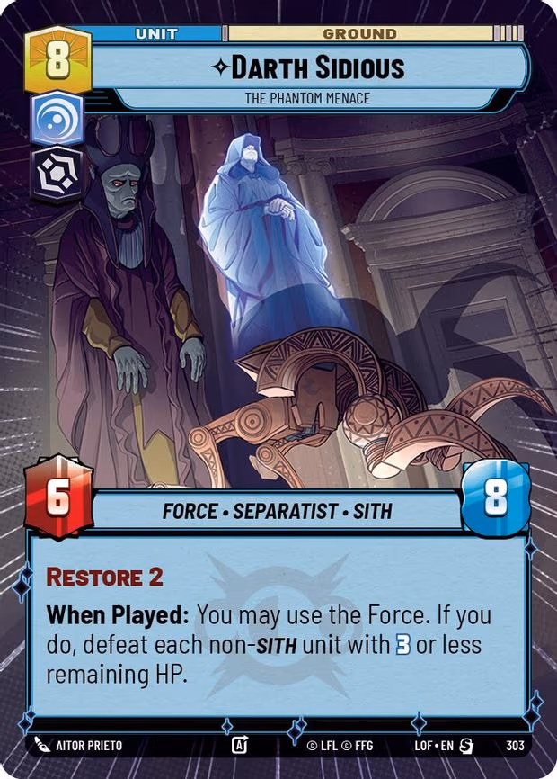 Darth Sidious - The Phantom Menace