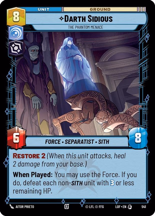 Darth Sidious - The Phantom Menace