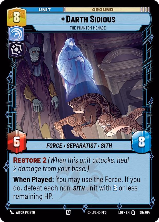 Darth Sidious - The Phantom Menace