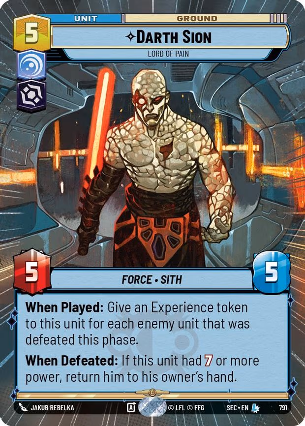 Darth Sion - Lord of Pain
