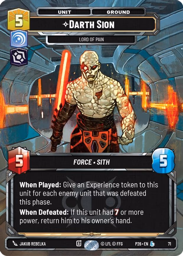Darth Sion - Lord of Pain