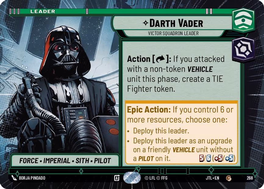Darth Vader - Victor Squadron Leader - Common (268)