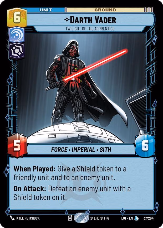 Darth Vader - Twilight of the Apprentice - Legendary (037/264)