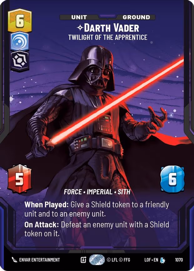Darth Vader - Twilight of the Apprentice - Legendary (1070)