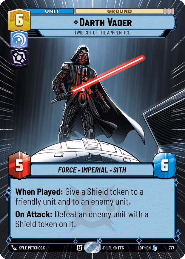Darth Vader - Twilight of the Apprentice - Legendary (777)
