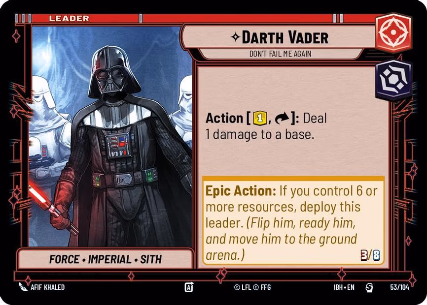 Darth Vader - Don't Fail Me Again