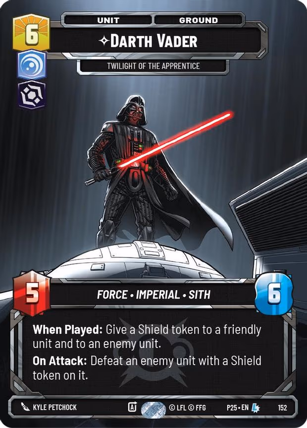 Darth Vader - Twilight of the Apprentice - Legendary (152)