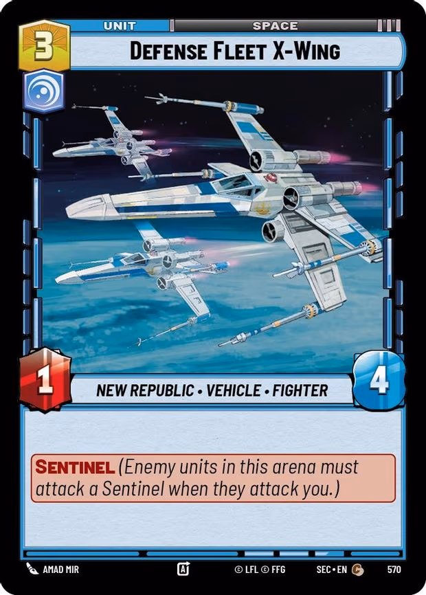 Defense Fleet X-Wing - Common (570)