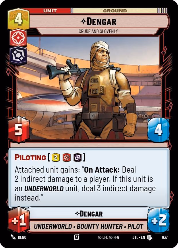 Dengar - Crude and Slovenly - Uncommon (637)