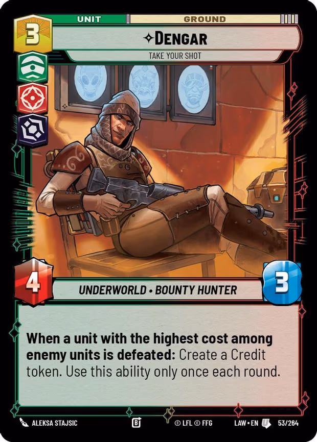 Dengar - Take Your Shot - Uncommon (53/264)