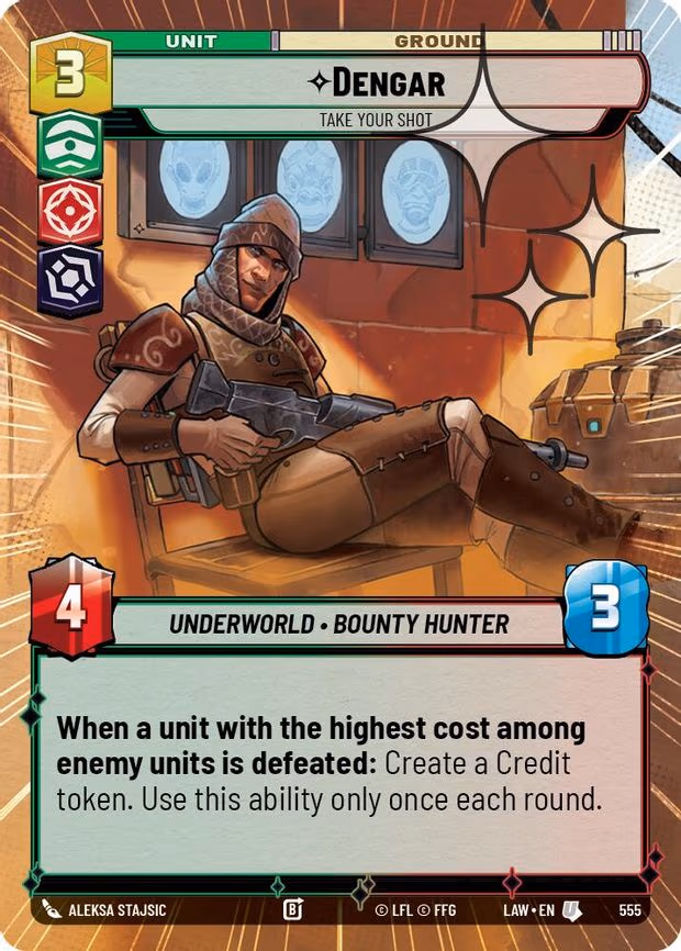 Dengar - Take Your Shot - Uncommon (555)