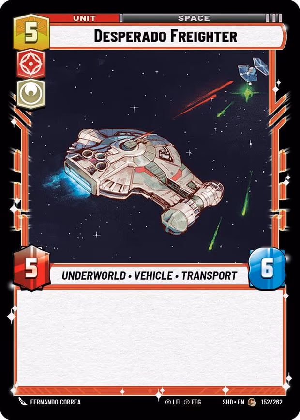 Desperado Freighter - Common (152/262)