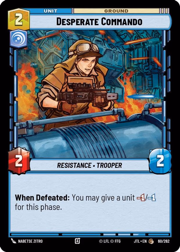Desperate Commando - Common (060/262)