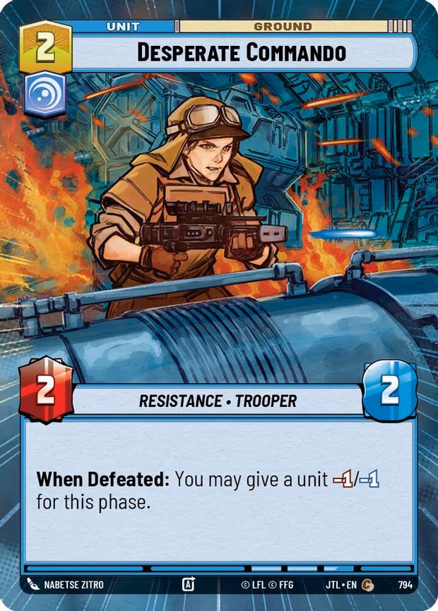 Desperate Commando - Common (794)