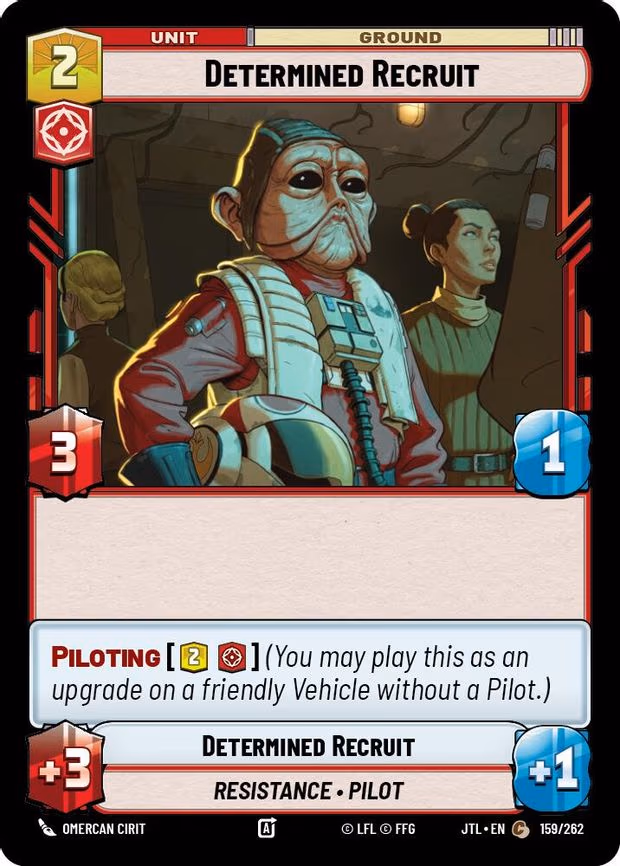 Determined Recruit - Common (159/262)