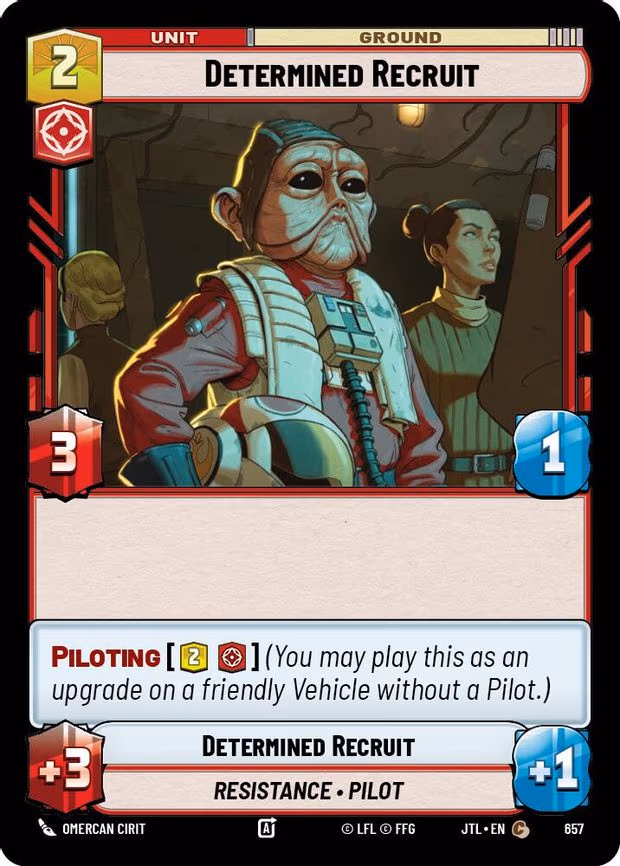 Determined Recruit - Common (657)