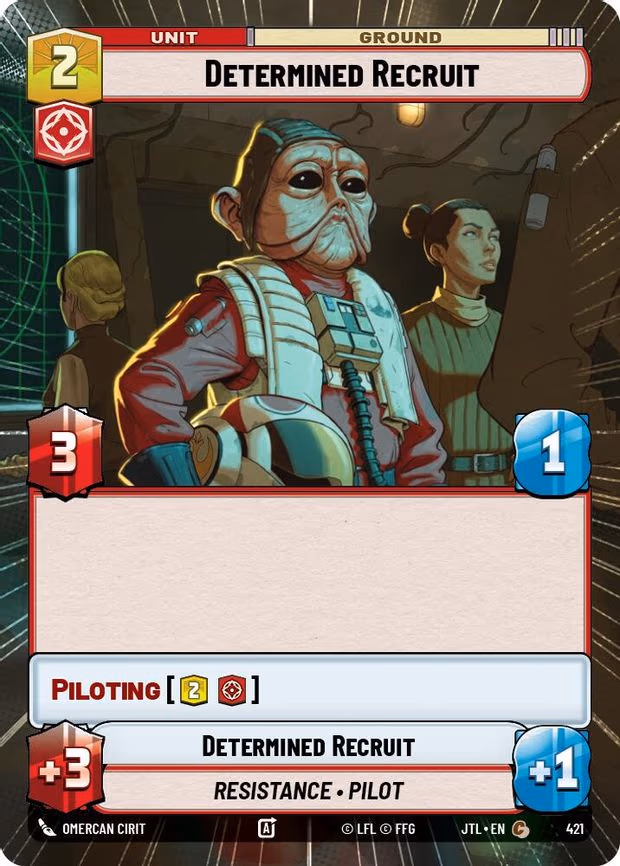 Determined Recruit - Common (421)