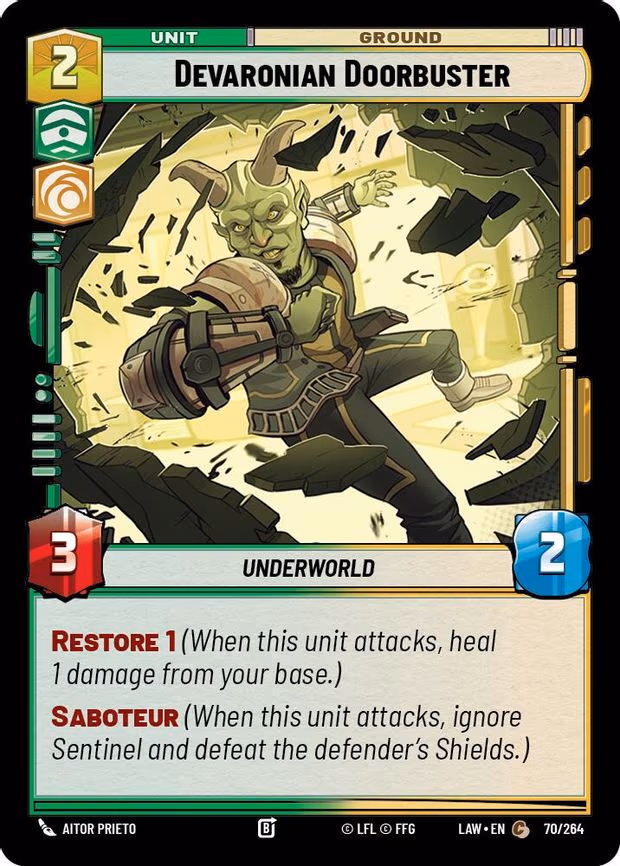 Devaronian Doorbuster - Common (70/264)