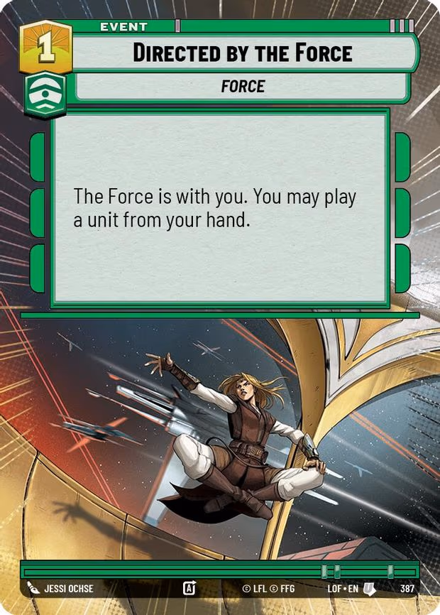Directed by the Force - Uncommon (387)