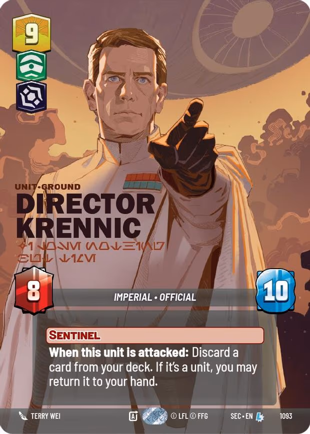 Director Krennic - I Lose Nothing But Time - Legendary (1093)
